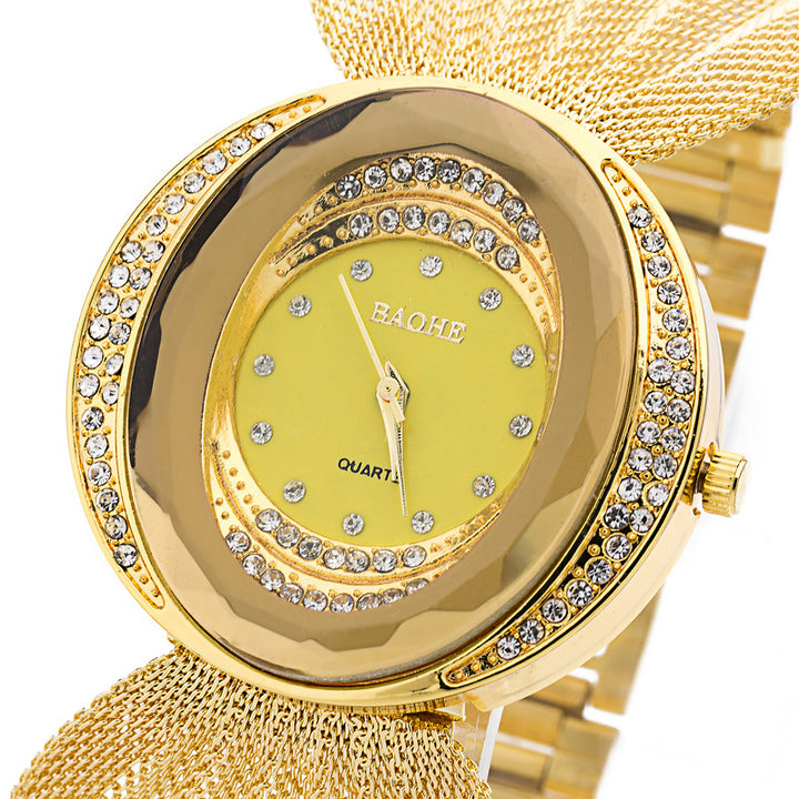 Reloj Mariposa Dorado Mujer Elegancia Dorada